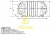 Подземный рeзepвуap для воды 15мЗ -15000 л